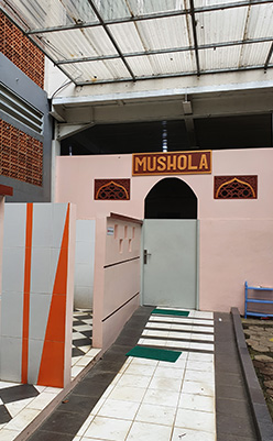 Mosque facilities at GPS Bekasi