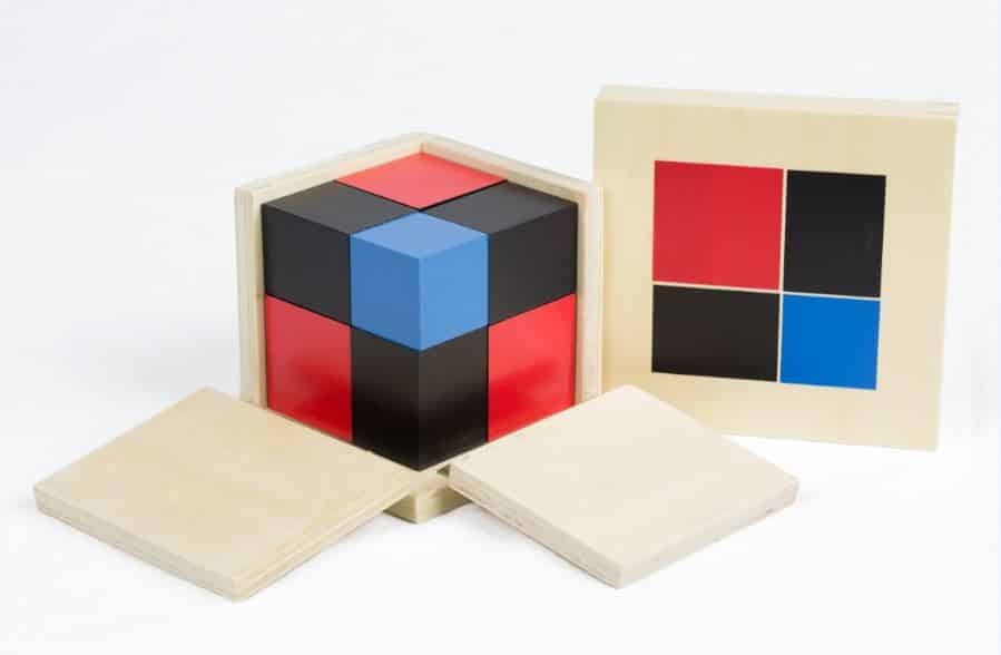gambar Kubus Binomial (Binomial Cube)