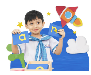 keceriaan siswa montessori Global Prestasi School